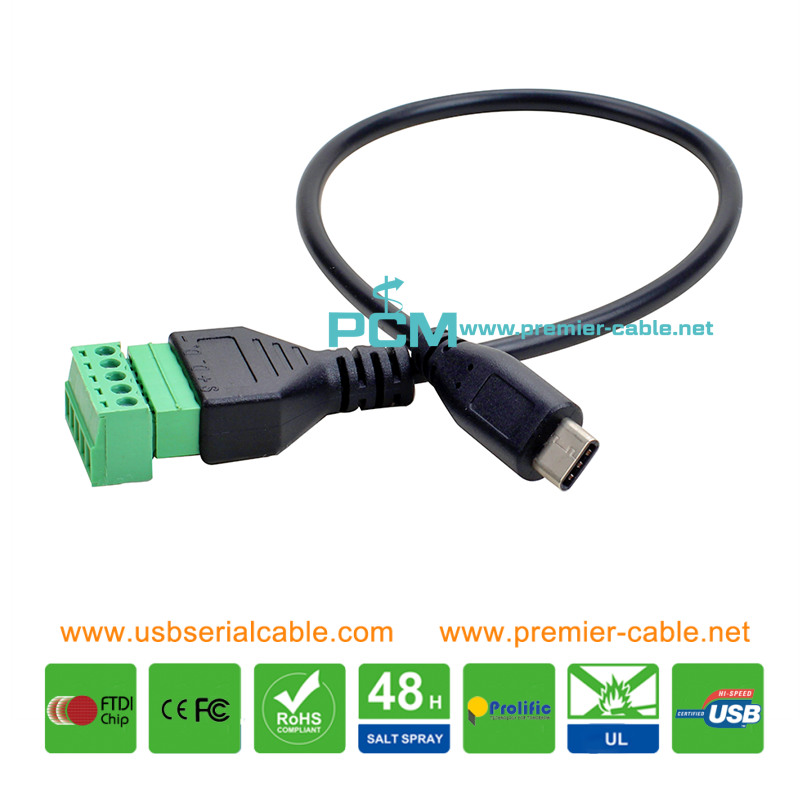 USB3.1 Type C Solderless Terminal Block 2 USB3.1 Type C Solderless Terminal Block 2