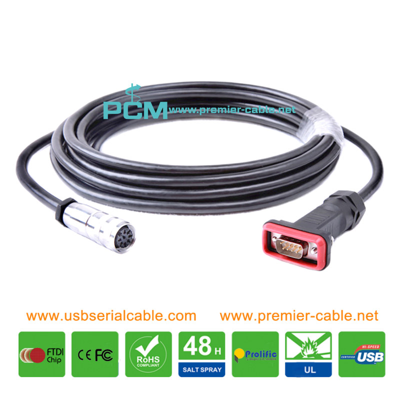 Huawei AISG DB9 Male to AISG Female Cable RRU RET Port Cable 5m 10m