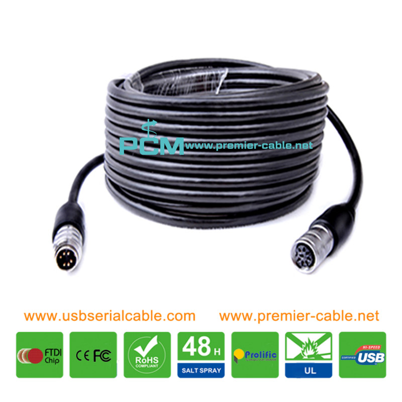6 8 Conductor AISG Male to Female Ret Control Cable 2m 5m 10m 15m 6 8 Conductor AISG Male to Female Ret Control Cable 2m 5m 10m 15m