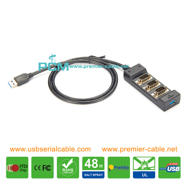 USB3.0 to DB9 Serial Breakout Extender USB3.0 to DB9 Serial Breakout Extender