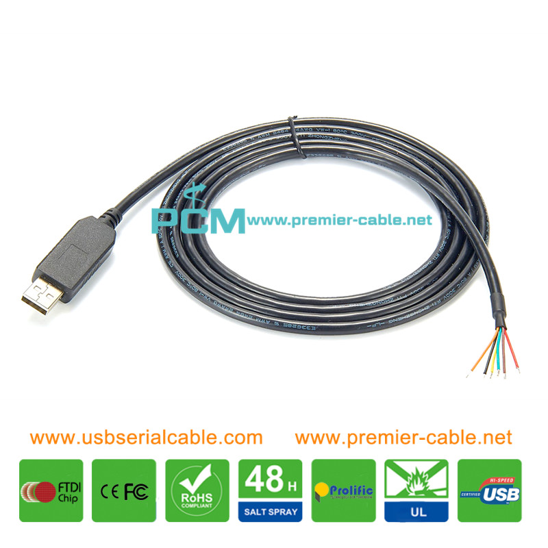 RS485 RS422 USB to TTL 6 Way Cable