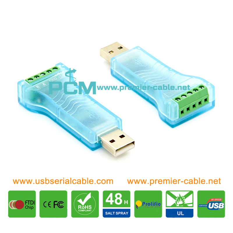 RS485 USB to Terminal Adapter for SPC CNC RS485 USB to Terminal Adapter for SPC CNC