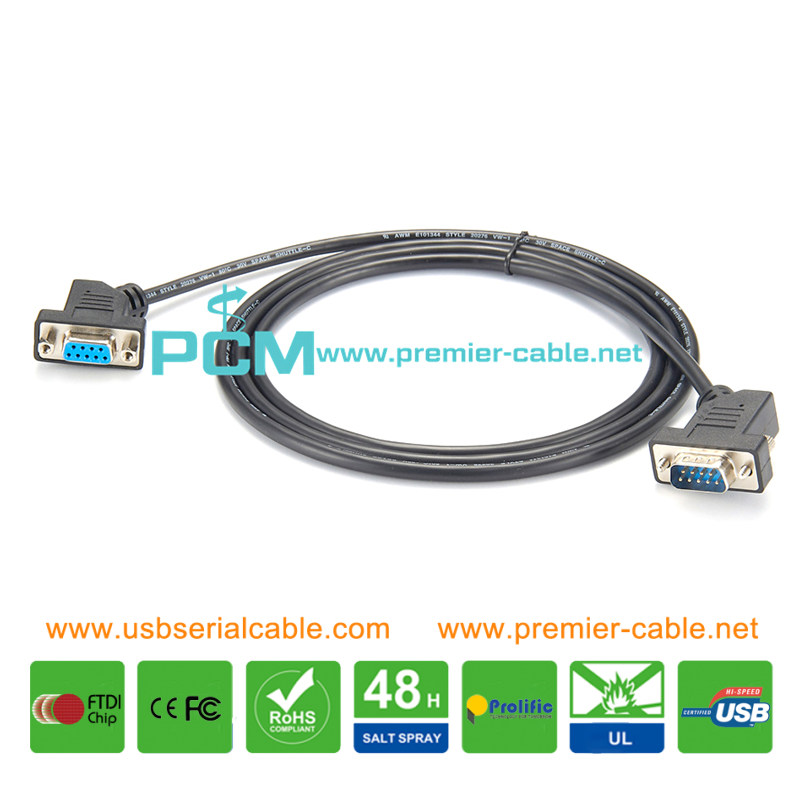 DB9 CAN Bus 45 Degree Cable