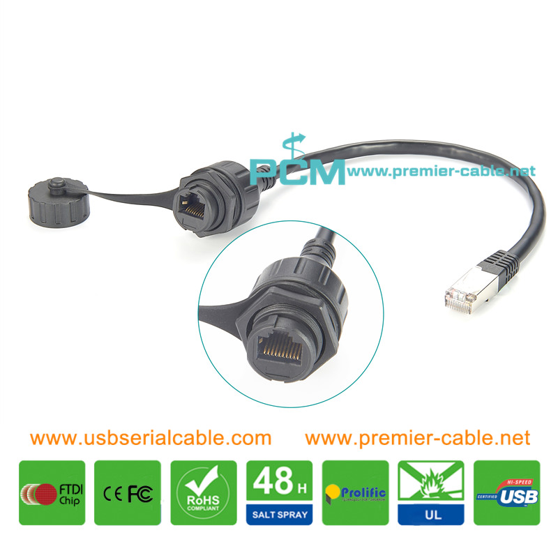 RJ50 10P10C SFTP Network Shielded IP67 Cable