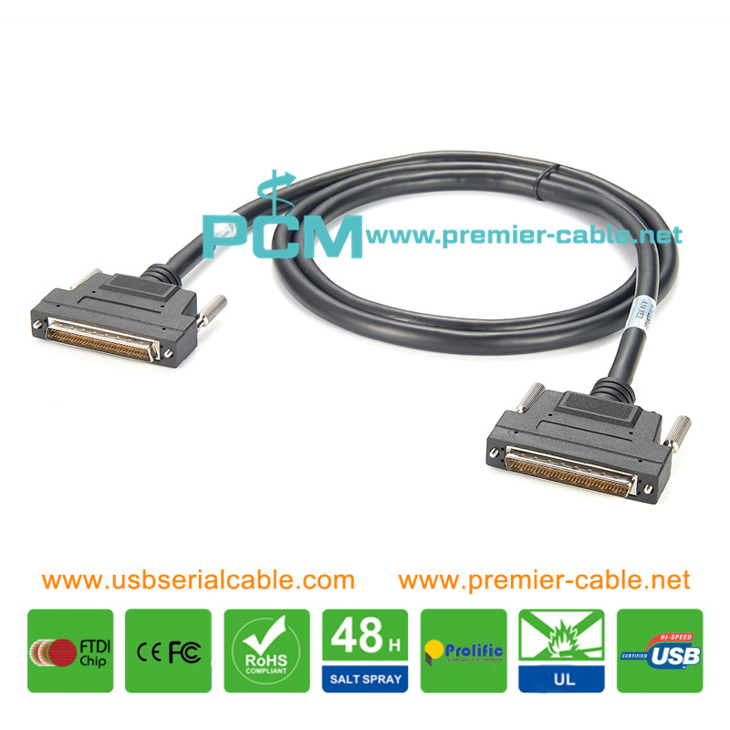 HPDB68 SCIS 68 Pin Male VHDCI External Cable HPDB68 SCIS 68 Pin Male VHDCI External Cable