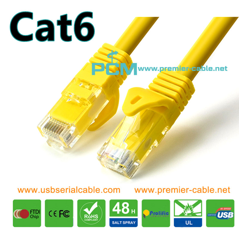 Ethernet Cat6 RJ45 Network LAN Patch Cable