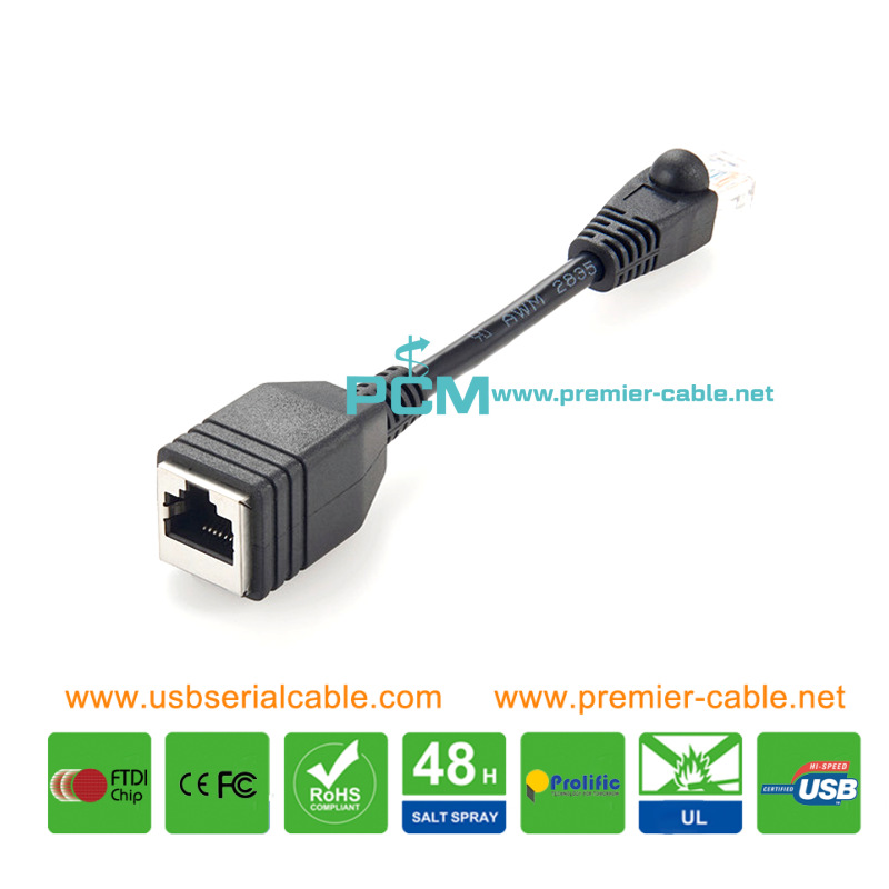 Cyclades RJ45 Sun Cisco Crossover Adapter