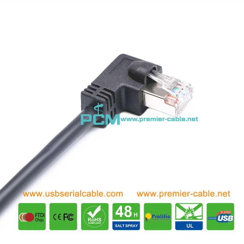 CAT6 Ethernet Elbow Shielded Cable