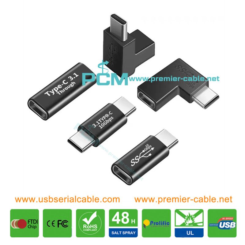 USB3.1 Type C Audio Video Data Transfer Charging Mini Adapter