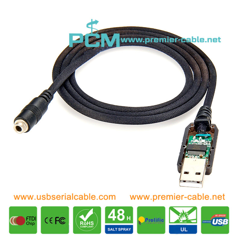 USB to 3.55mm Female Universal Walkie-Talkie Adapter USB to 3.55mm Female Universal Walkie-Talkie Adapter
