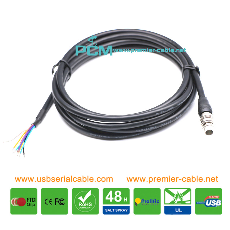 Hirose 12 Pin to Open End Cable CMOS Camera Hirose 12 Pin to Open End Cable CMOS Camera