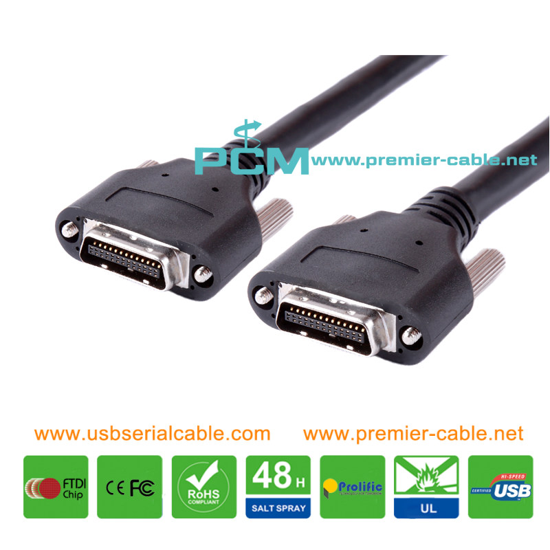 MDR to MDR PoCL Power Over Camera Link Cable