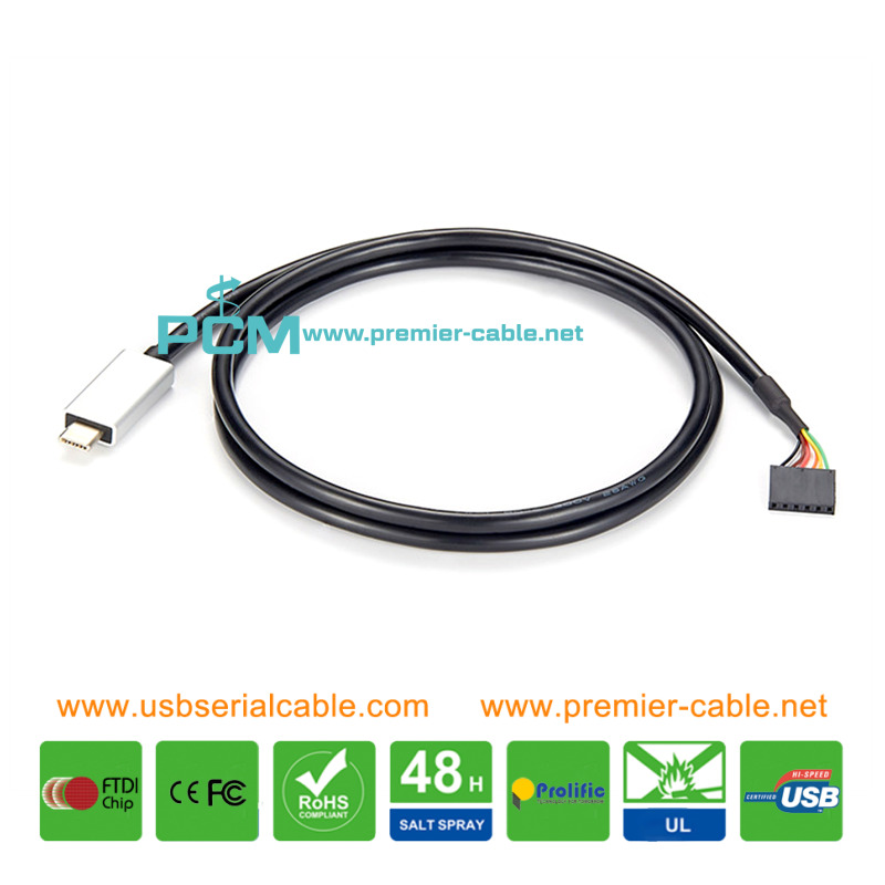 FTDI Serial TTL-232 USB3.1 Type C Cable FTDI Serial TTL-232 USB3.1 Type C Cable