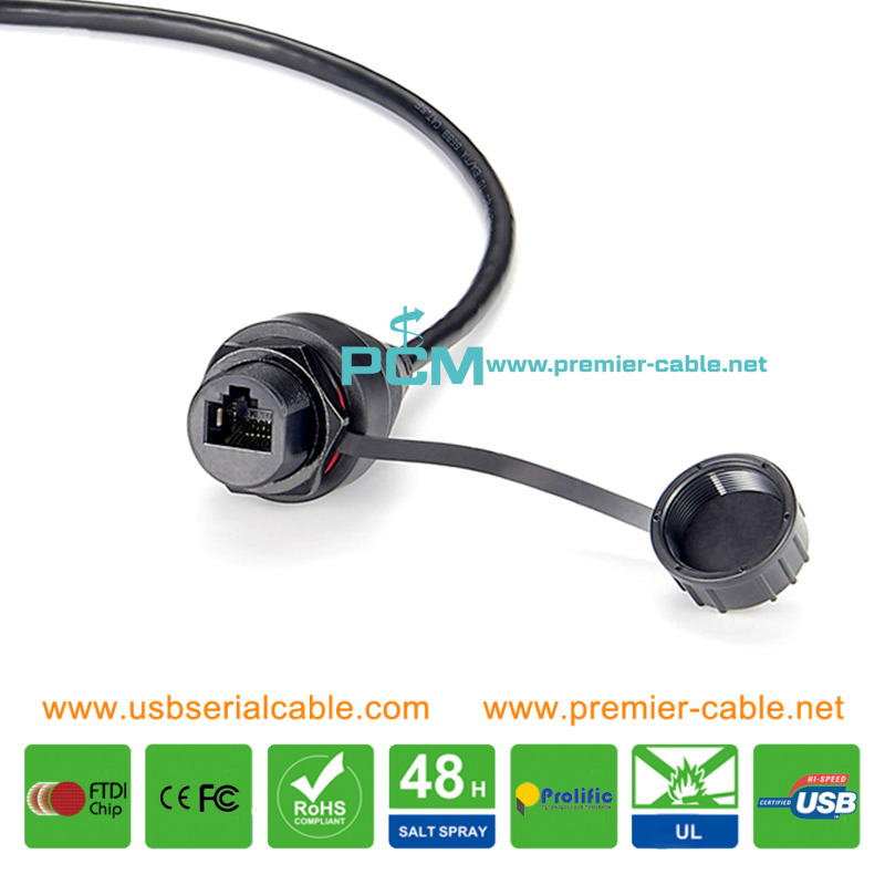 Cat5e RJ45 Network Outdoor Seal IP67 Cable