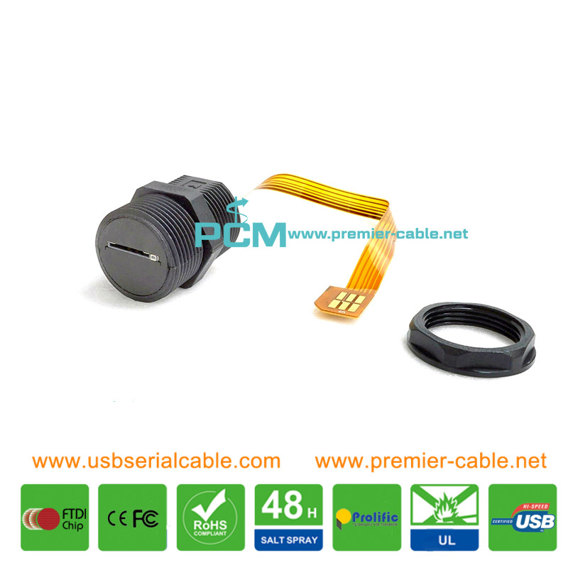 Micro TF Card Cable Gland Extender IP67 Adapter Micro TF Card Cable Gland Extender IP67 Adapter