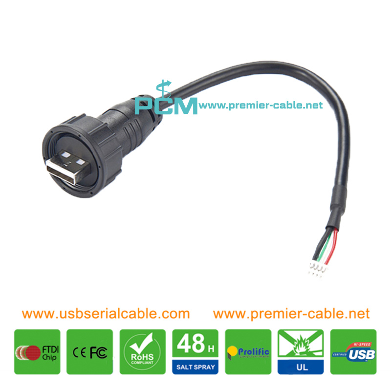 USB to Molex Wire-to-Board IP67 Waterproof Cable USB to Molex Wire-to-Board IP67 Waterproof Cable