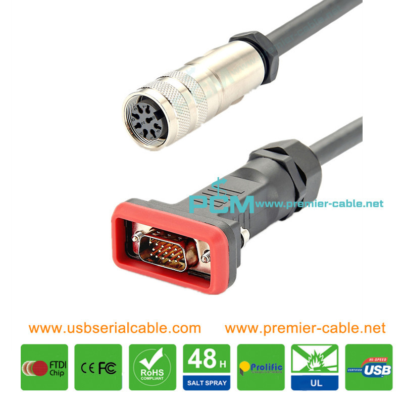 Huawei AISG RET Control Cable AISG Female to DB15 Male 5m