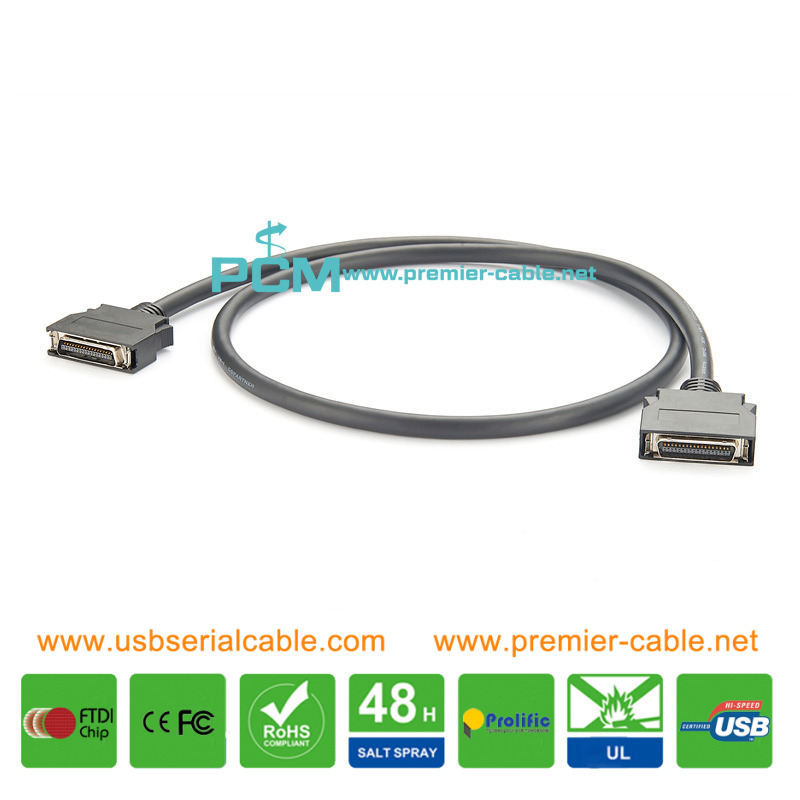 CN36 MDR 36 Pin HPCN Servo Drive SCSI Cable