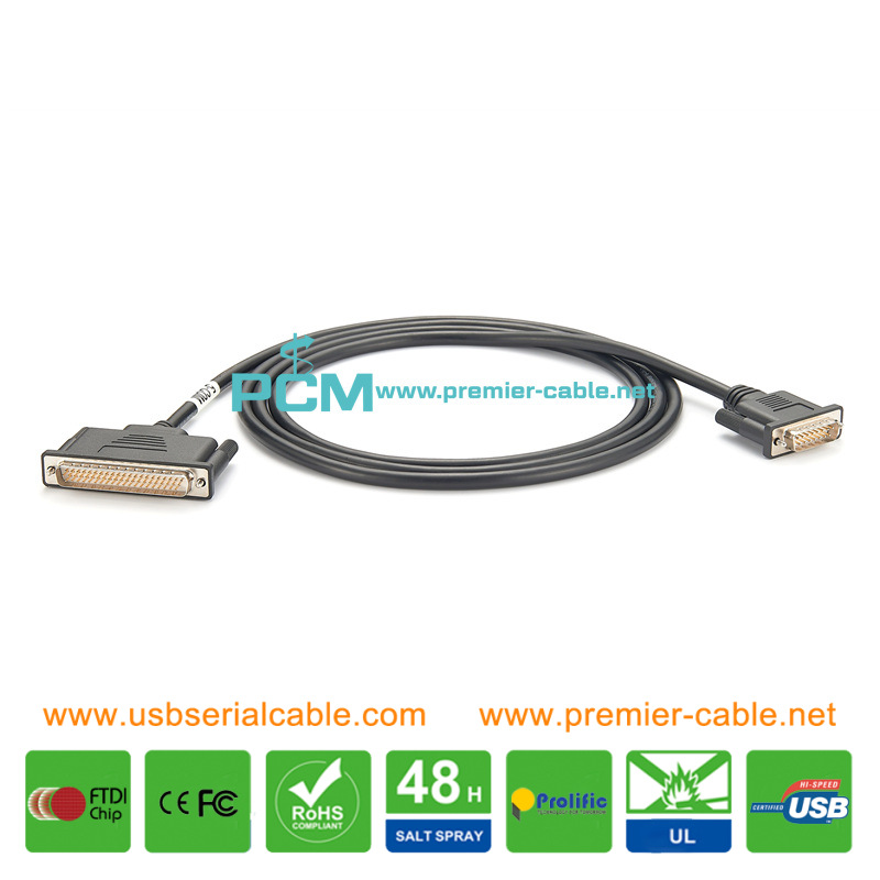 D-Sub DB62 to DB15 Serial IO Signal Cable