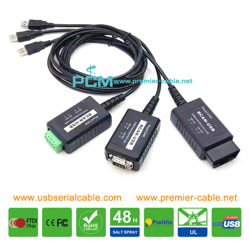 PCAN USB CAN to USB Interface Machinery Adapter