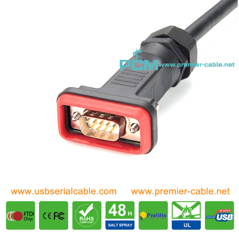 DB9 Outdoor Waterproof Sealed Cable