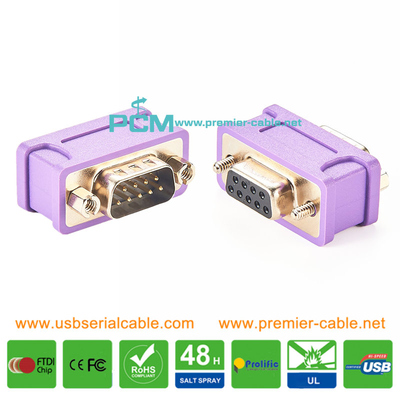 Two 120 Ohm Resistor DB9 CAN Bus Terminator