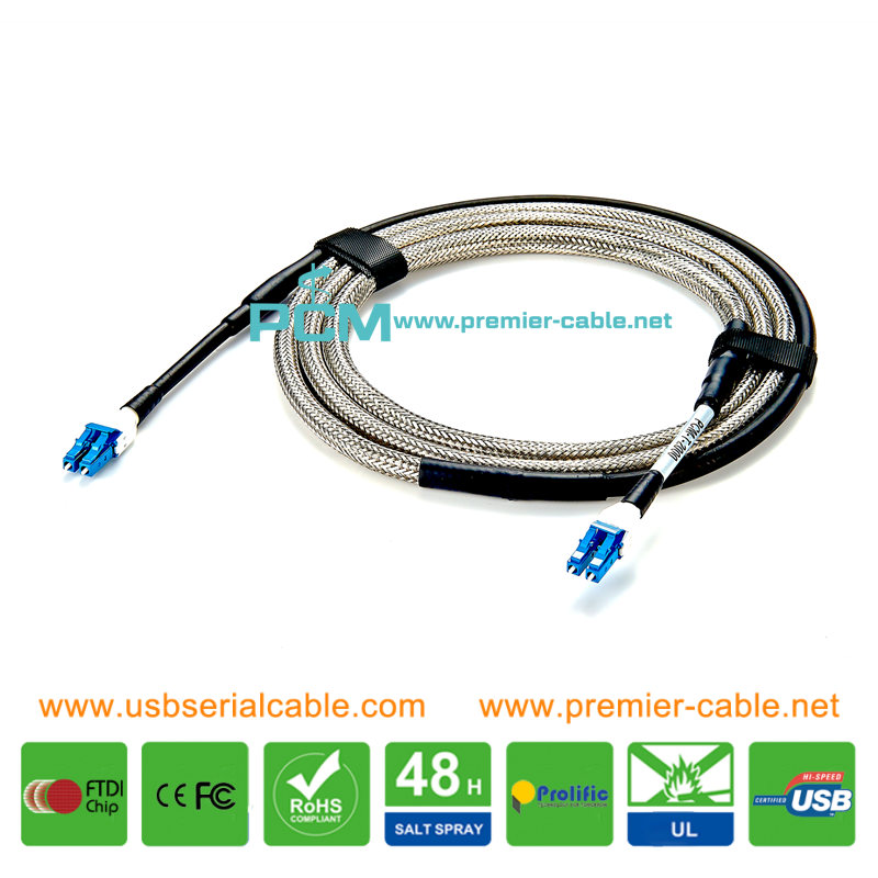 FTTA RRU Base Station LC to LC Single Mode Fiber Optic Cable