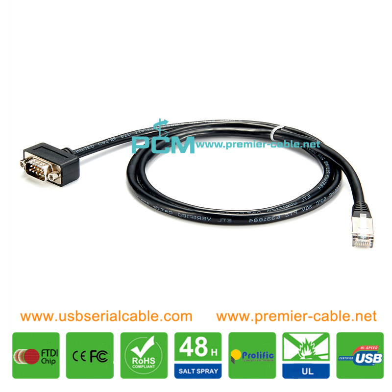 CAN DB9 to Ethernet CANopen Data Cable