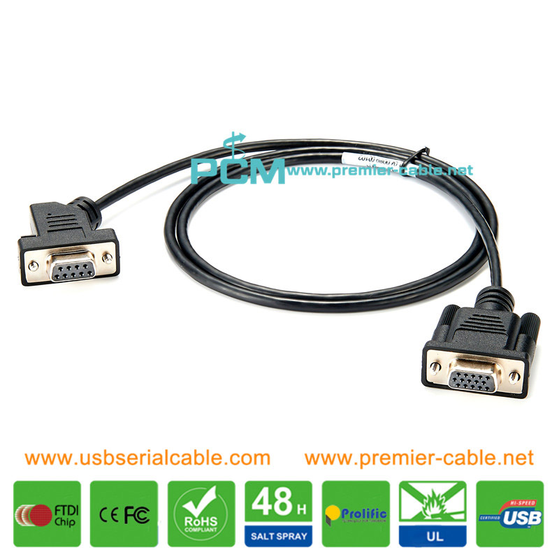 HD15 to DB9 FlexRay Automotive Bus Cable HD15 to DB9 FlexRay Automotive Bus Cable