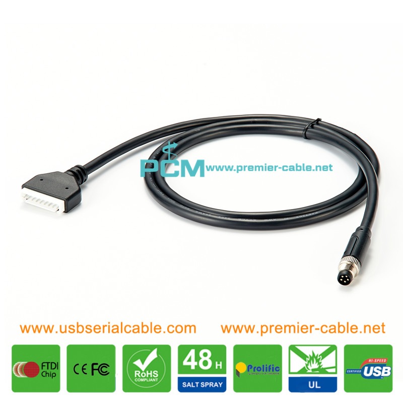M8 Pulseroller Motor DC Drive Extension Cable
