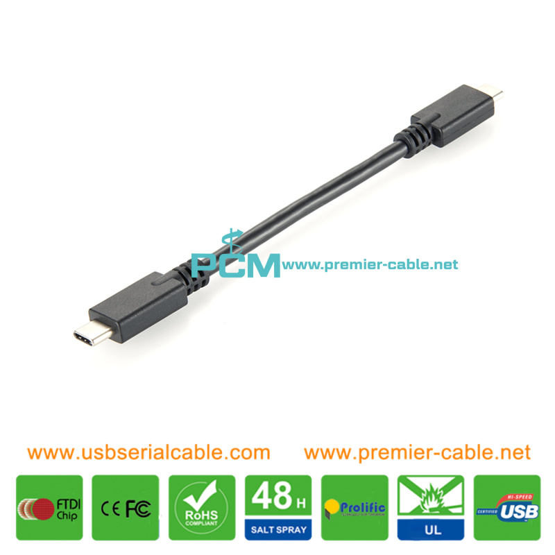 USB3.1 Gen2 Type C to C PD 100W EMARK Cable