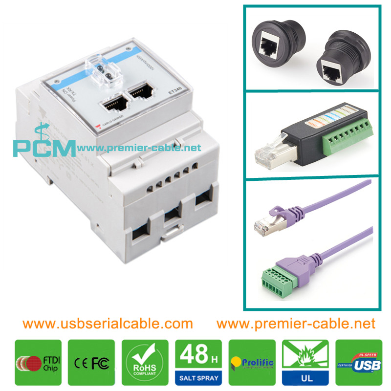 Solar Inverter Power Energy Meter RJ45 LAN Cable