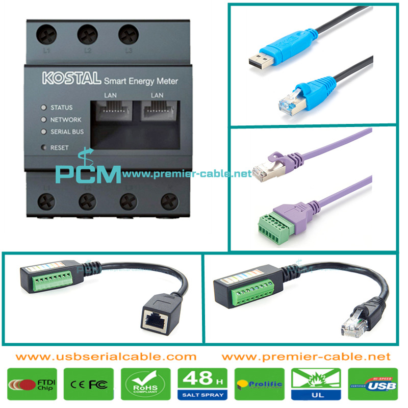 Energy Power Monitoring RS485 Modbus RTU Cable