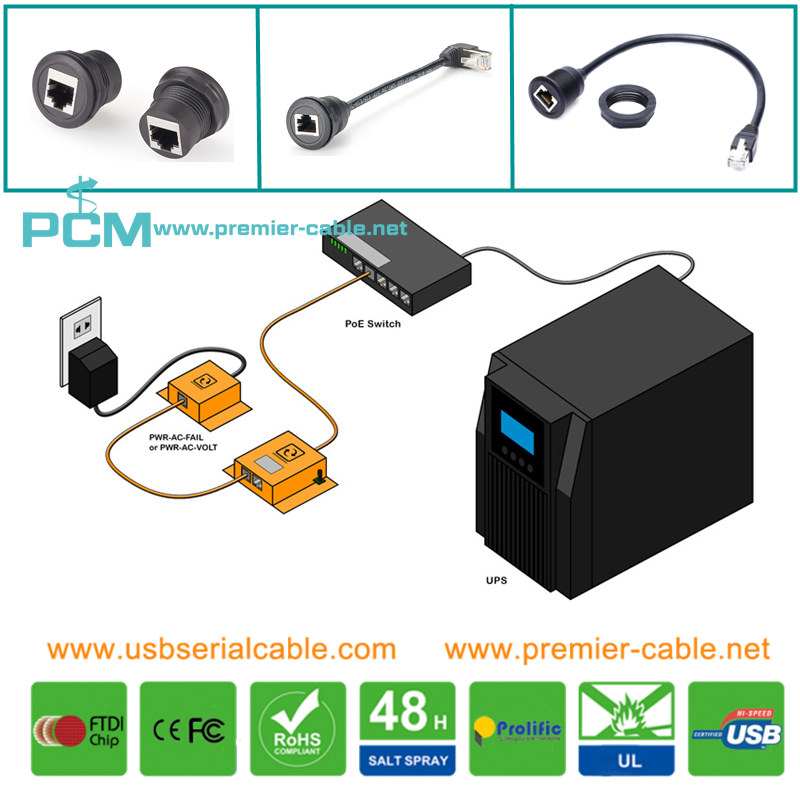 Battery UPS Network Environmental Monitor Cable