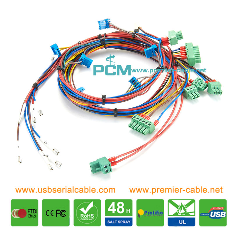 TE Amphenol Weidmuller Industrial Equipment Wire Harness