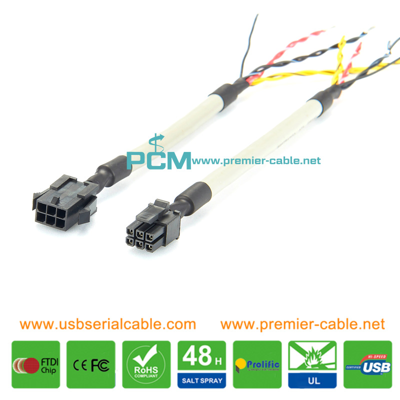 43025-0600 Molex Micro Fit 2 Row Device Interconnector Cable