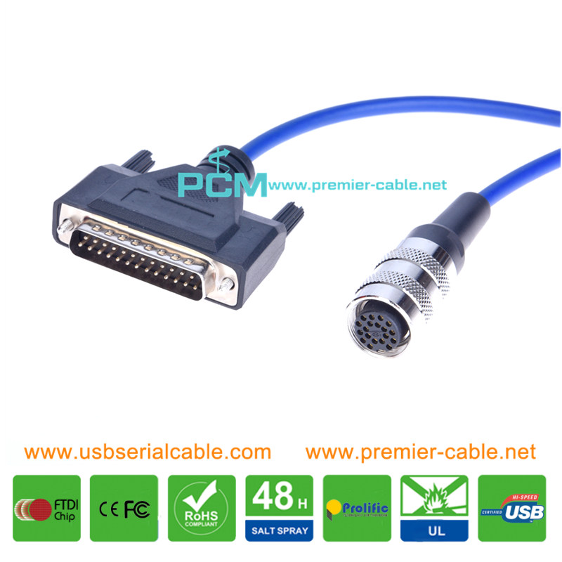 CAB-MS01 M16 Industrial Barcode Scanner Cable