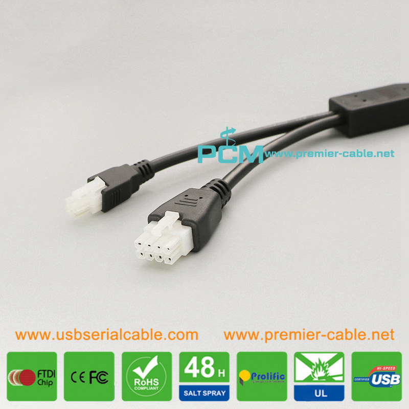 Molex Mini-Fit 4.2mm Off-the-Shelf Overmolded Cable Molex Mini-Fit 4.2mm Off-the-Shelf Overmolded Cable