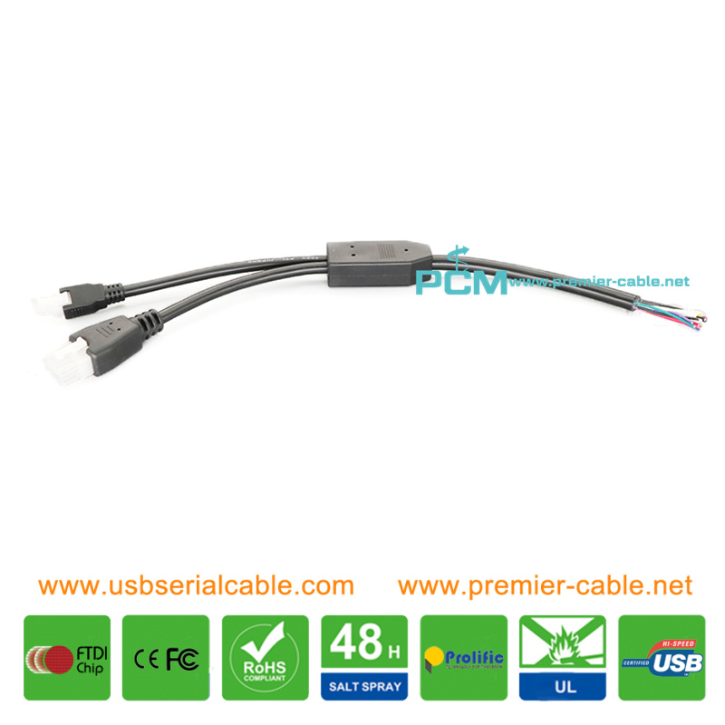 Molex Mini-Fit 4.2mm 5557 5559 Pigtail Cable