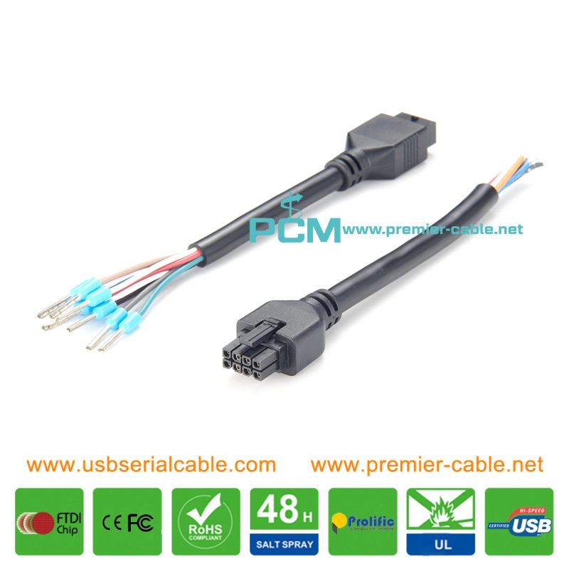Molex Micro-Fit 3.0 Terminal Overmolded Cable