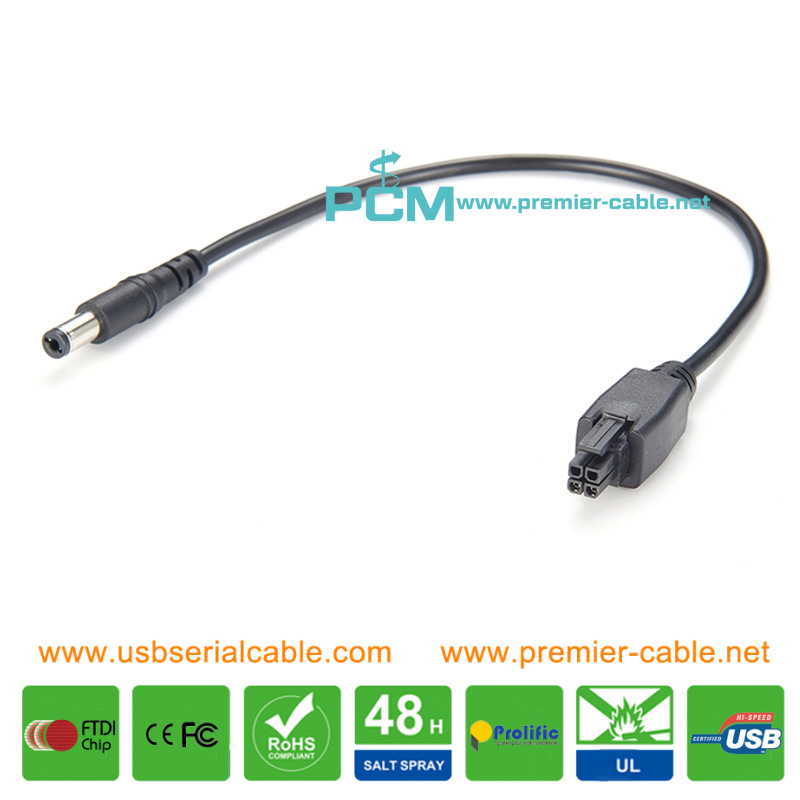 DC 5.5x2.1mm to Micro Fit 3.0 4 Positions Battery Power Cable DC 5.5x2.1mm to Micro Fit 3.0 4 Positions Battery Power Cable