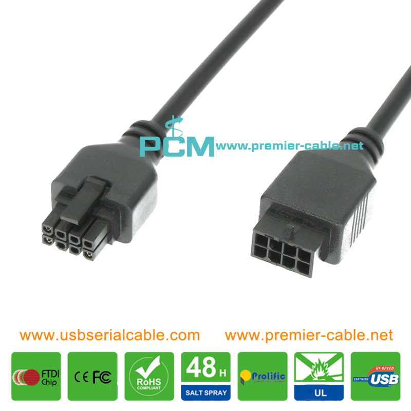 Mega-Fit 8ckt DC Power Overmolded Cable Harness Mega-Fit 8ckt DC Power Overmolded Cable Harness