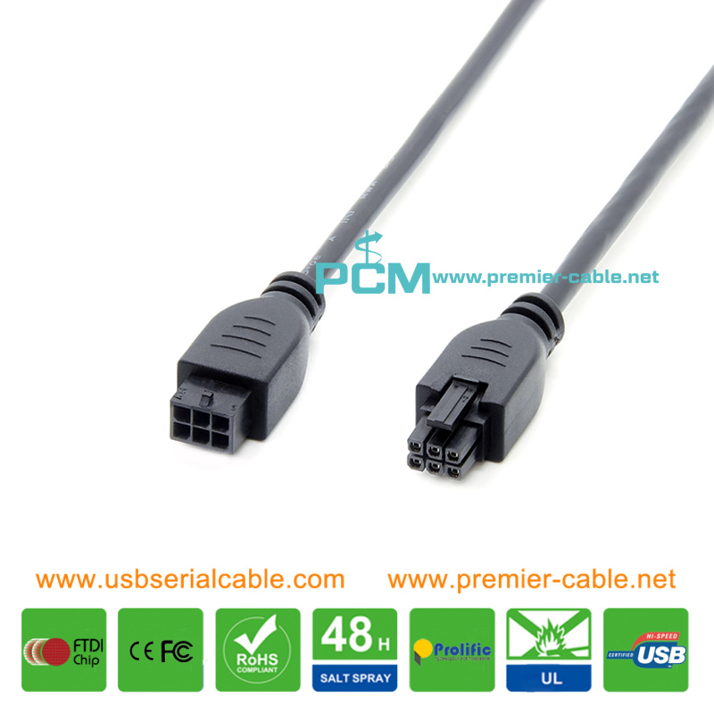 Micro-Fit 3.0 RMF 43025-0600 Overmolded Cable Assembly