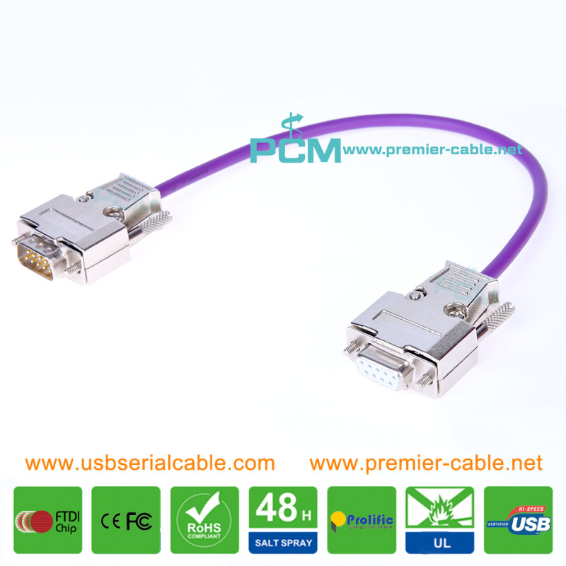 DB9 CAN LIN Data Cable CANopen communications Cable