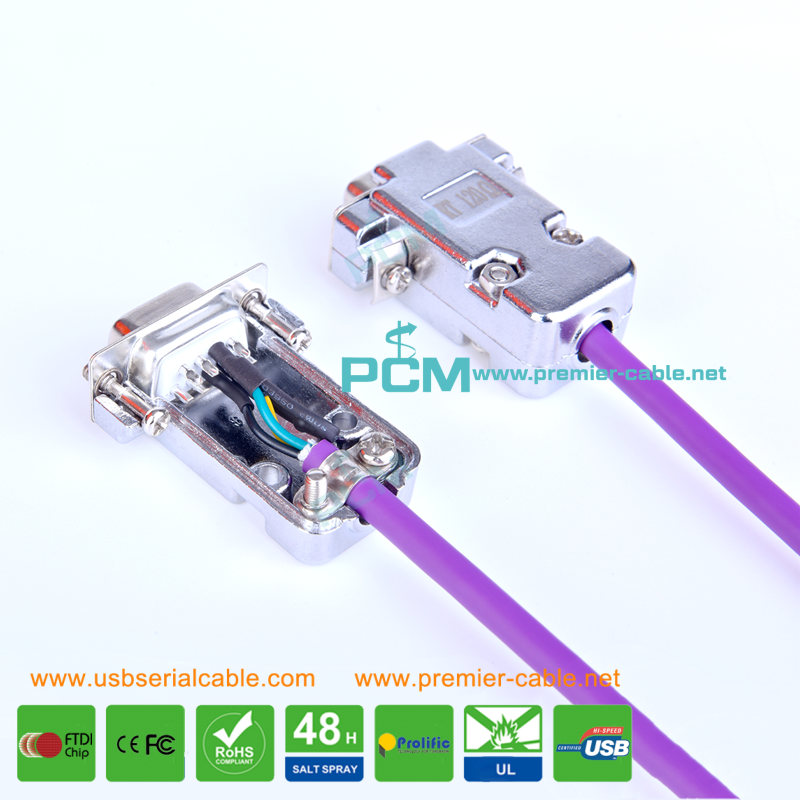DB9 CAN Bus Cable with 120ohm Resistor