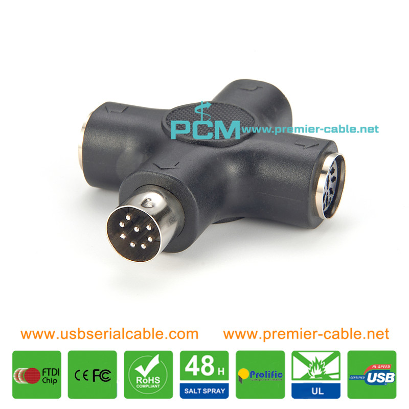 Mic Conference Delegate Microphone 8 Pin Din Adapter Mic Conference Delegate Microphone 8 Pin Din Adapter