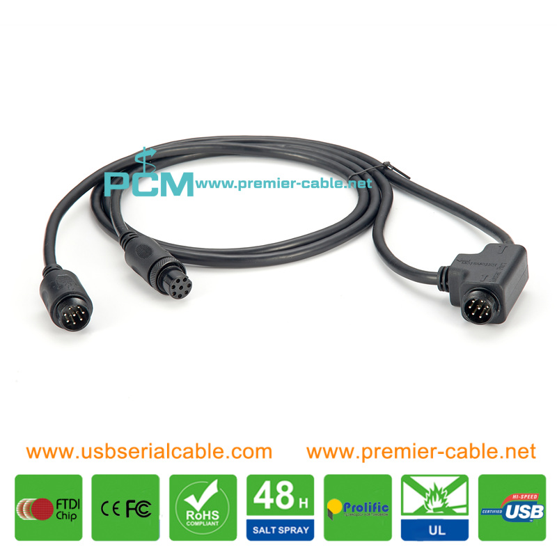 Meeting Room 8 Pin Din Speaker Audio Mic Cable