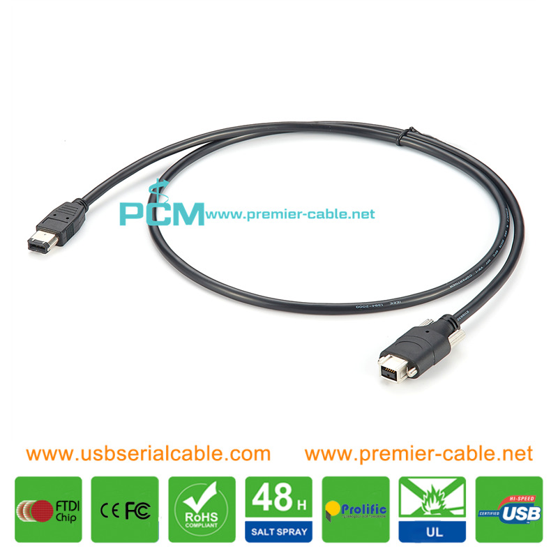 IEEE 1394 Industrial Digital Camera Scanner Firewire Cable