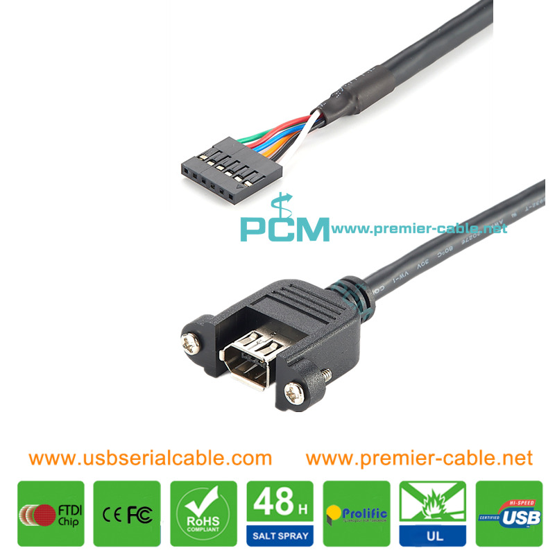 IEEE 1394 to Internal Device Header Cable