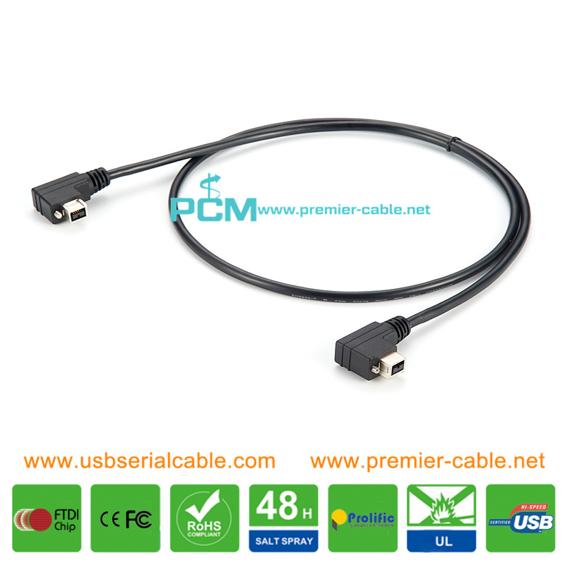 IEEE 800 1394B  to 1349B 9 Pin Industrial Camera Cable